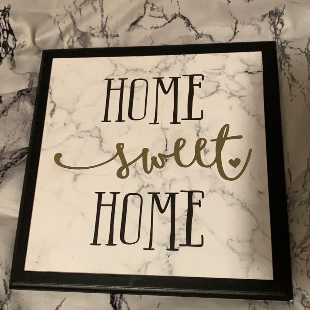 Home sweet home decor!